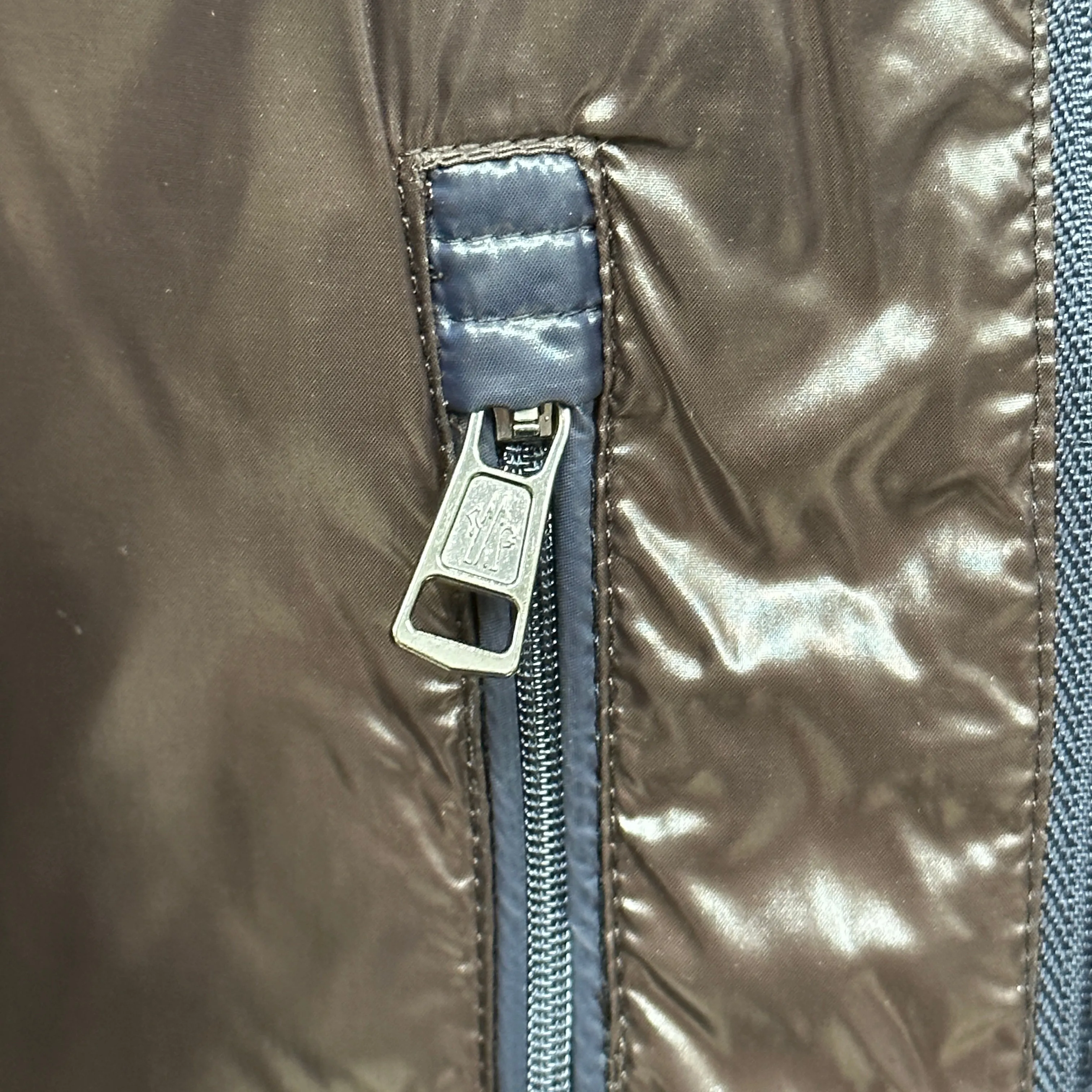 Moncler Maya Down Jacket Night Blue - Size 7