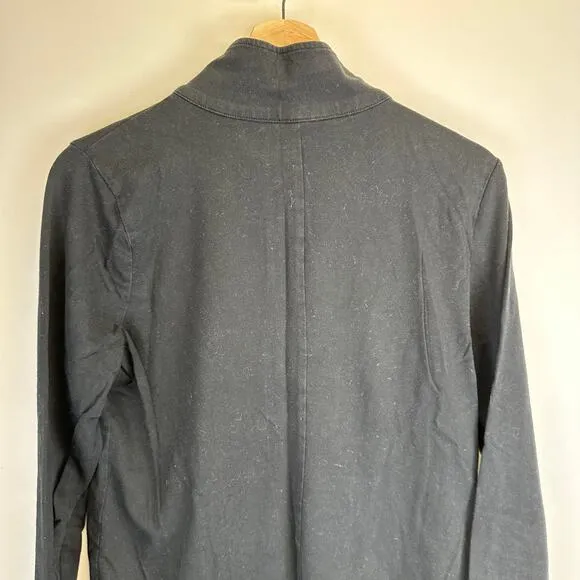 Motherhood Lot of 2 Black and Gray Full Zip Long Sleeve Maternity Jackets Large
