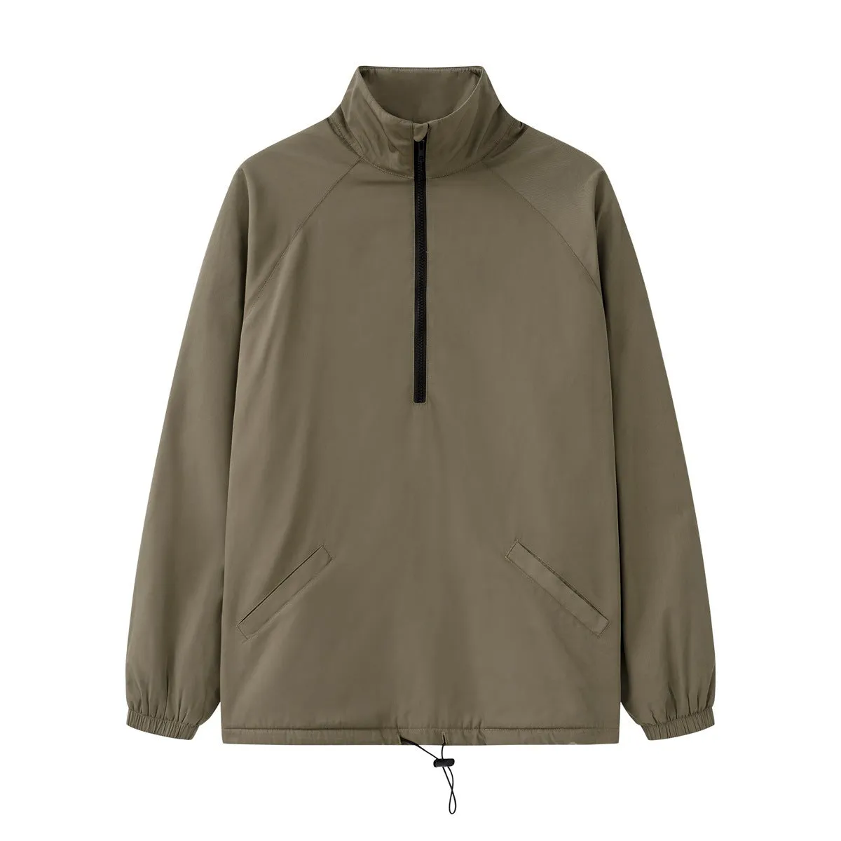 National Tide Half-Zipper Jacket Men's And Women's Same Style Fried Arcade Style Vertical Collar Jacket