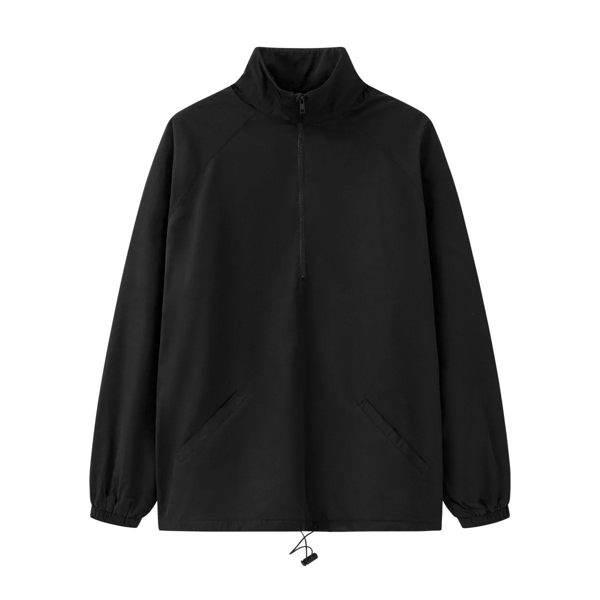 National Tide Half-Zipper Jacket Men's And Women's Same Style Fried Arcade Style Vertical Collar Jacket