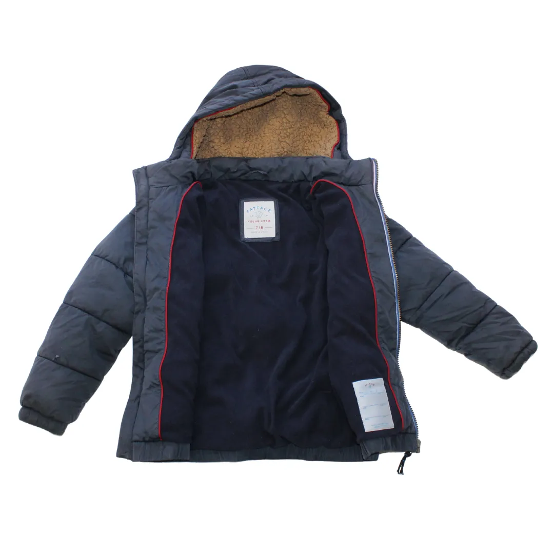 Navy Padded Coat