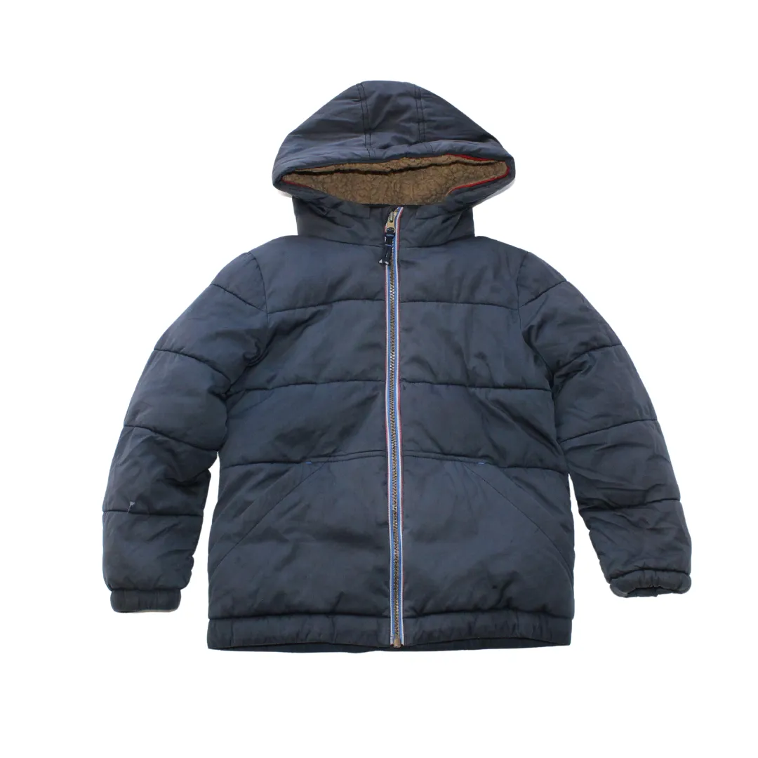 Navy Padded Coat