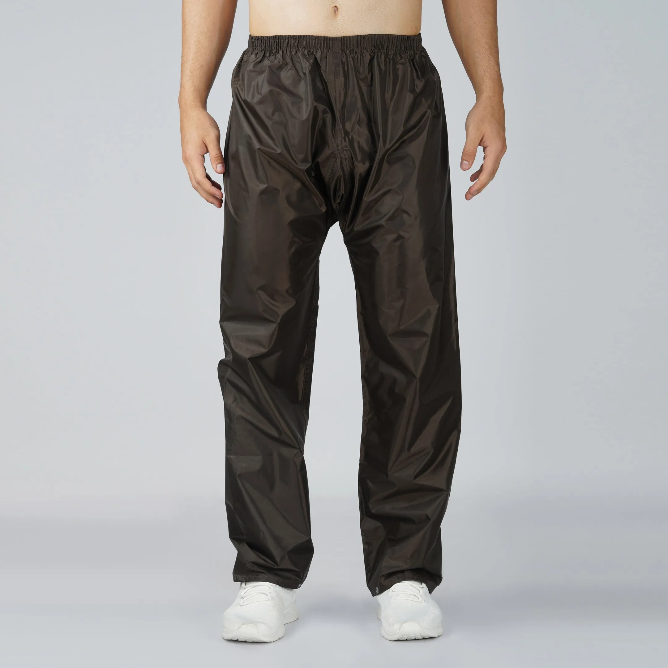 NiceG Men's Waterproof Raincoats: Upgrade Your Rainy Day Gear (Brown)