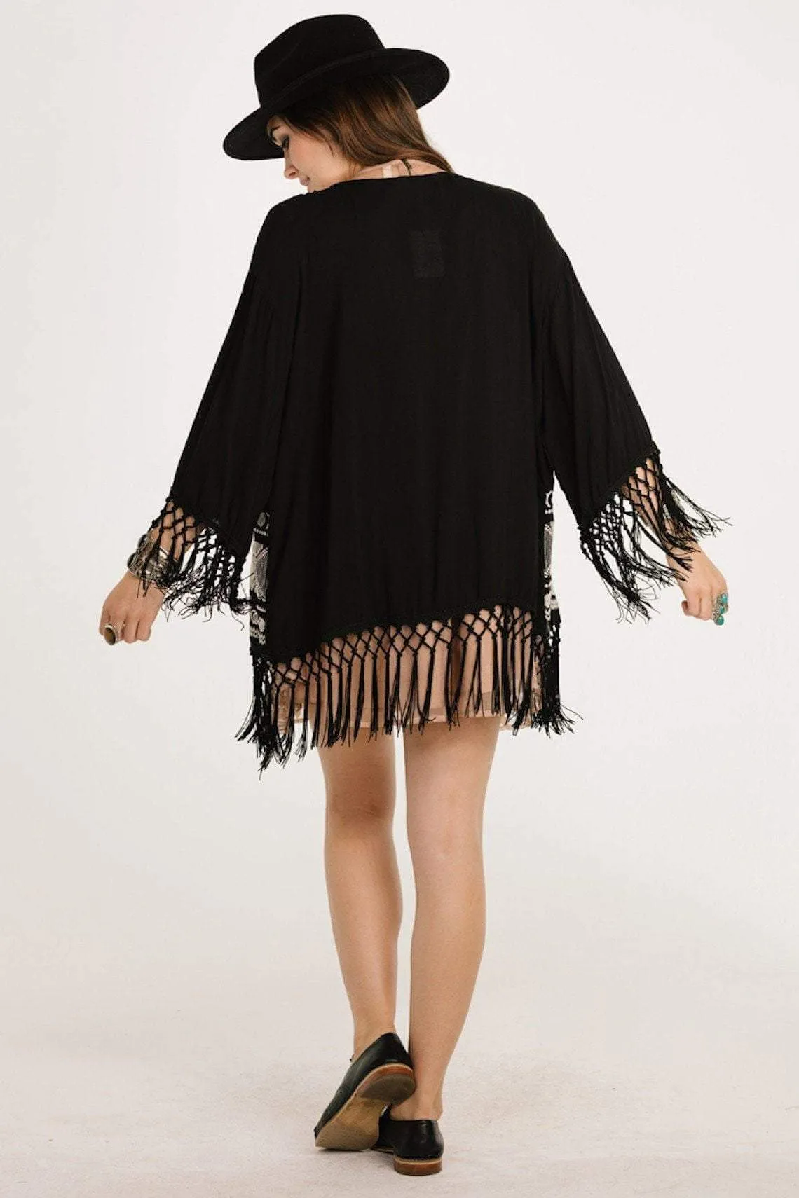 NIGHT BLOOM KIMONO