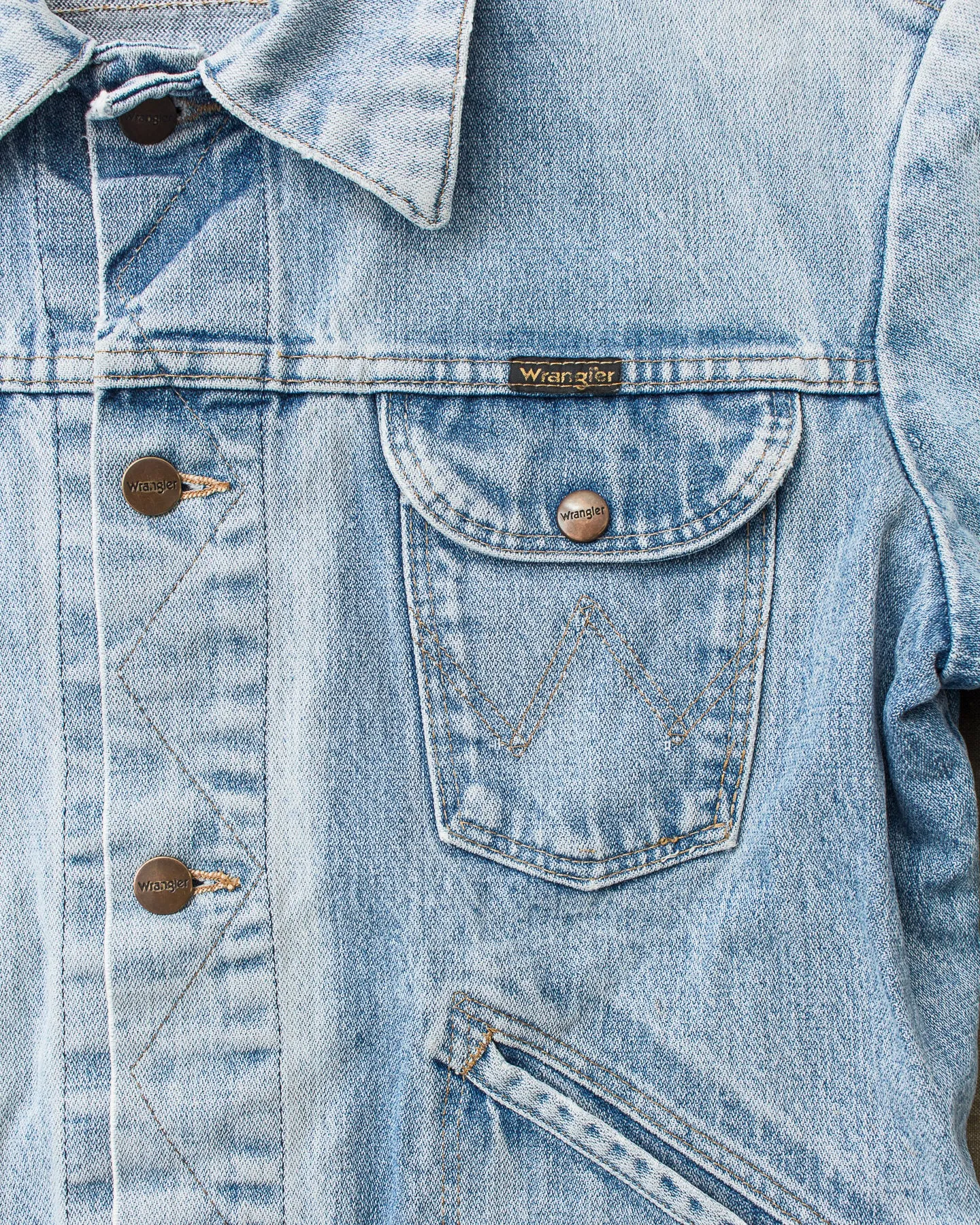 No.2 Vintage 80/90's Wrangler Broken Twill Denim Jacket