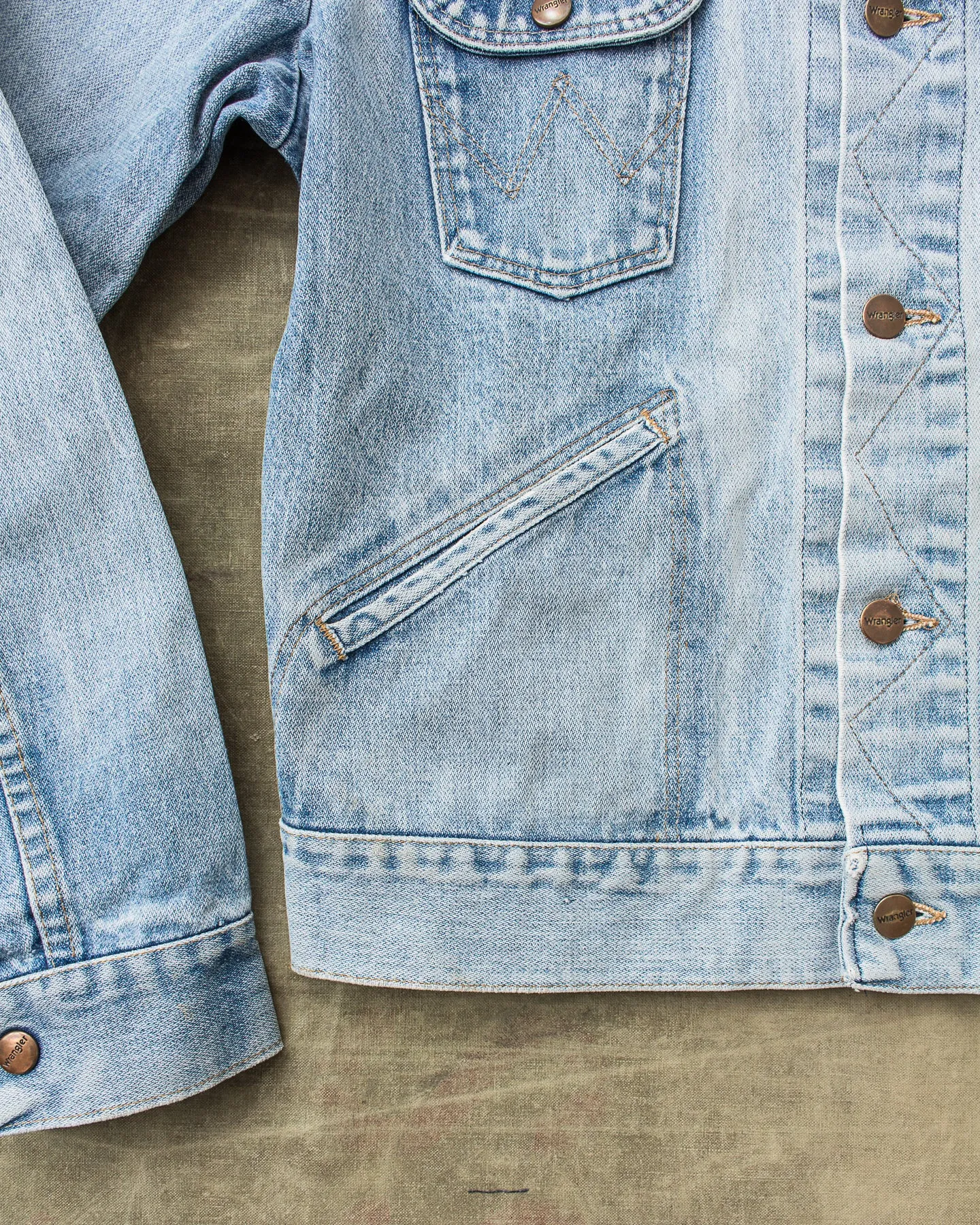 No.2 Vintage 80/90's Wrangler Broken Twill Denim Jacket