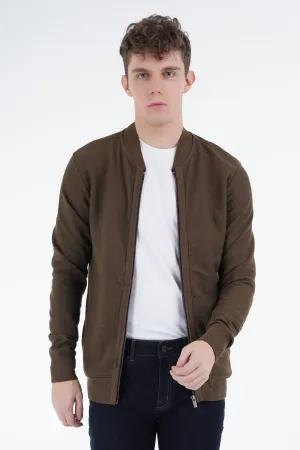 Olive Knit Jacket