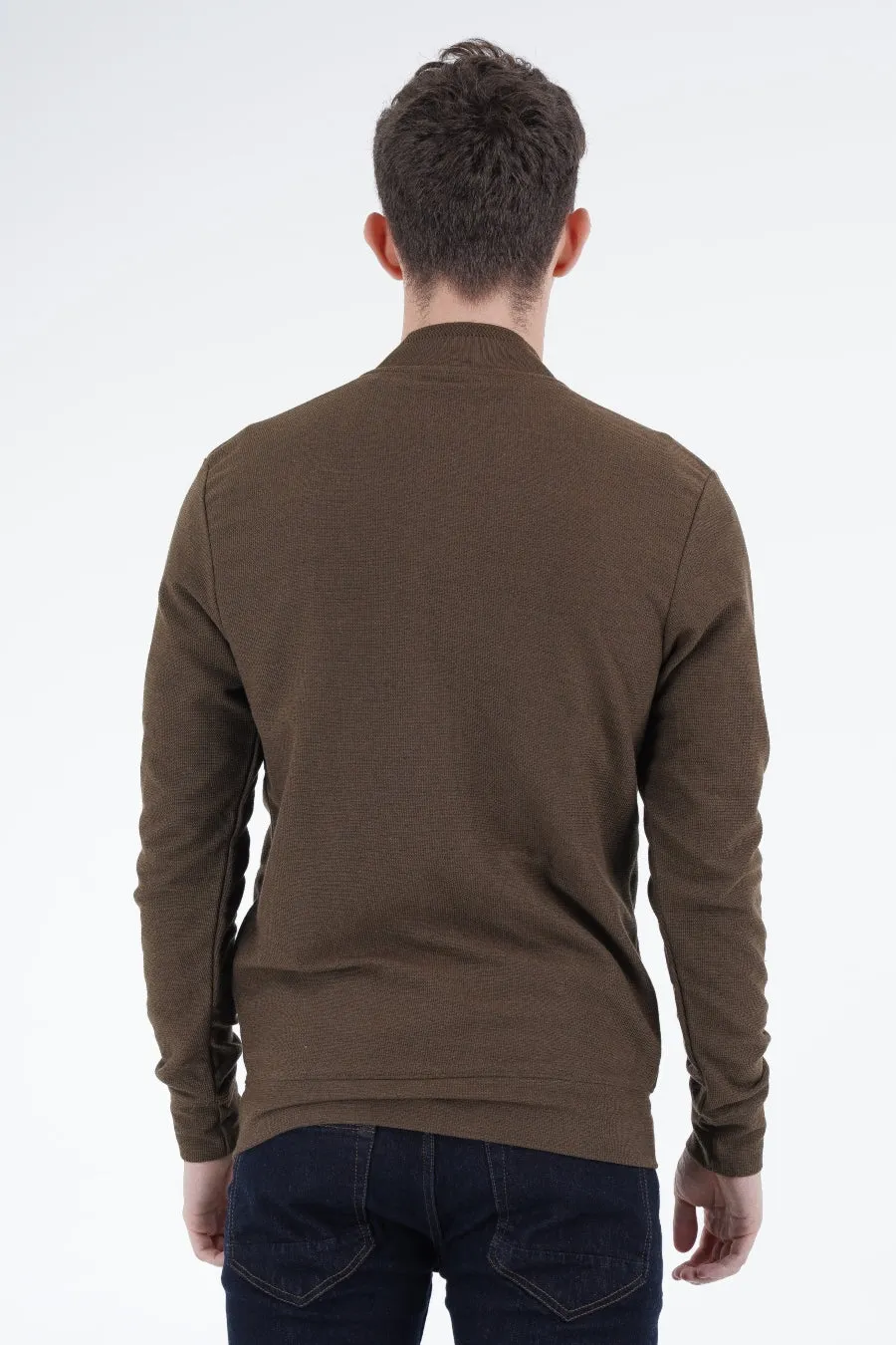 Olive Knit Jacket