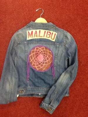 One of a Kind Malibu DreamCatcher Patchwork MOJO MEDICINE by: LYDIA'S LYDS Size:Medium