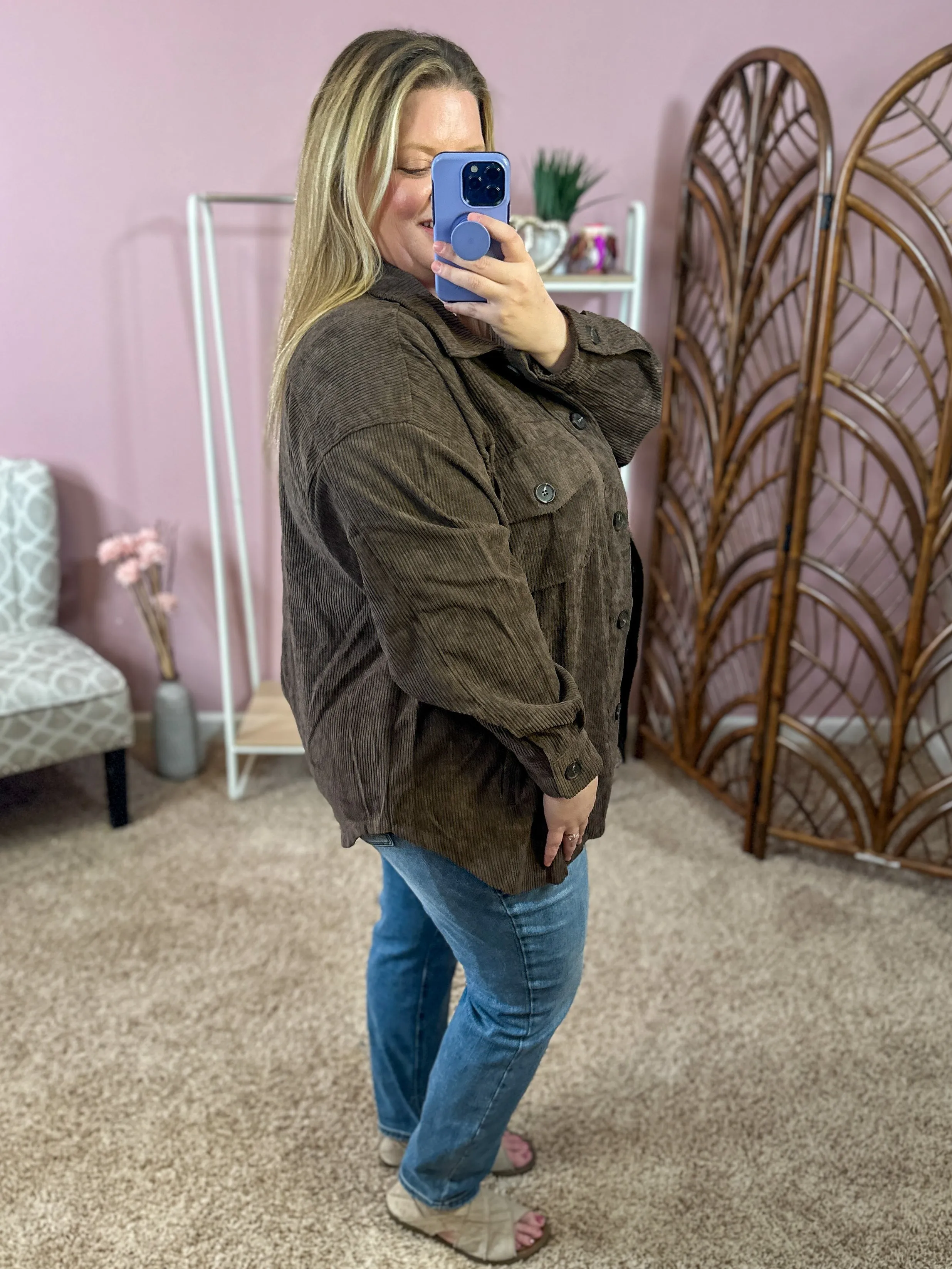Ordinary Days Corduroy Jackets - Brown