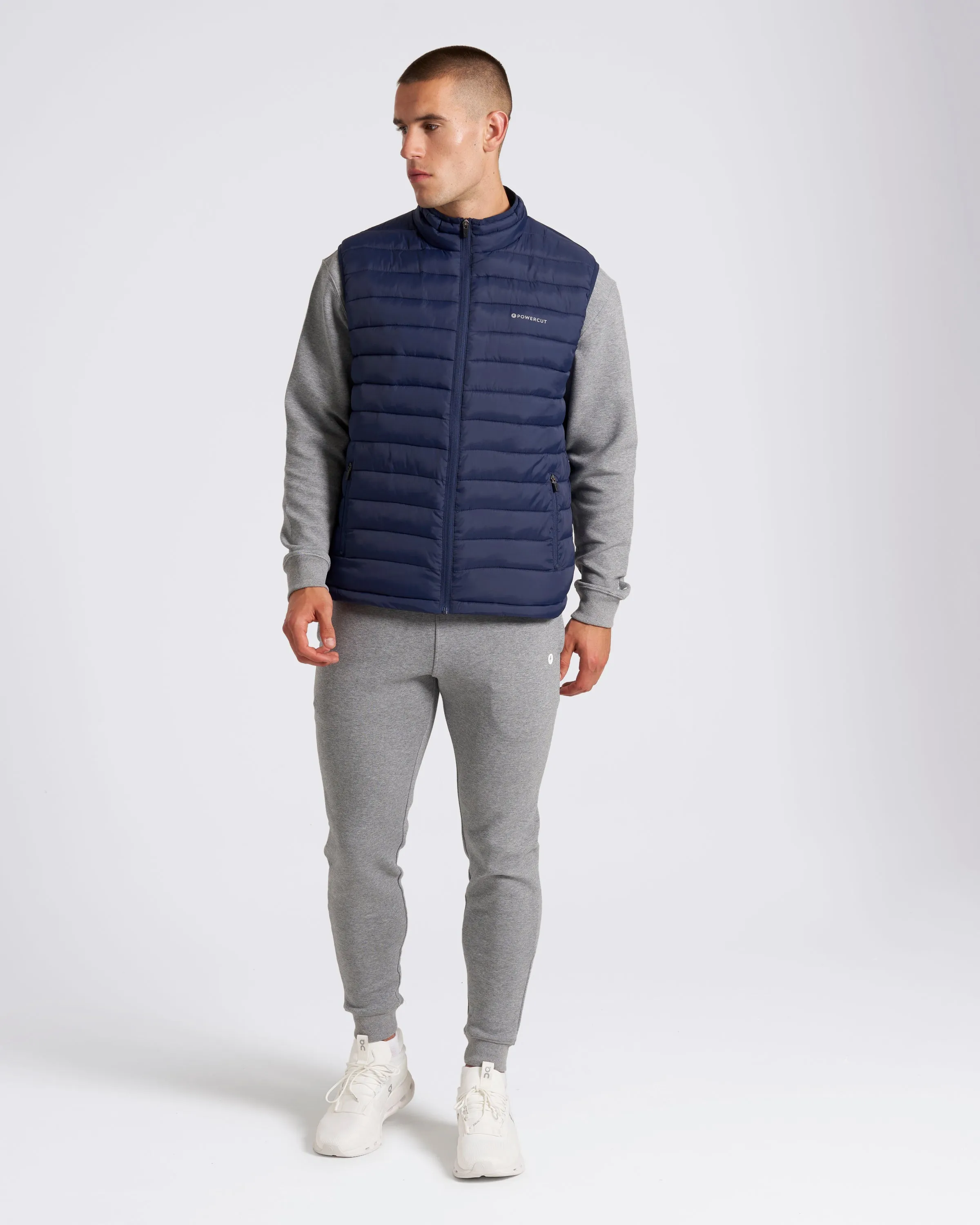 OUTSIDER Men's Lightweight Gilet Navy