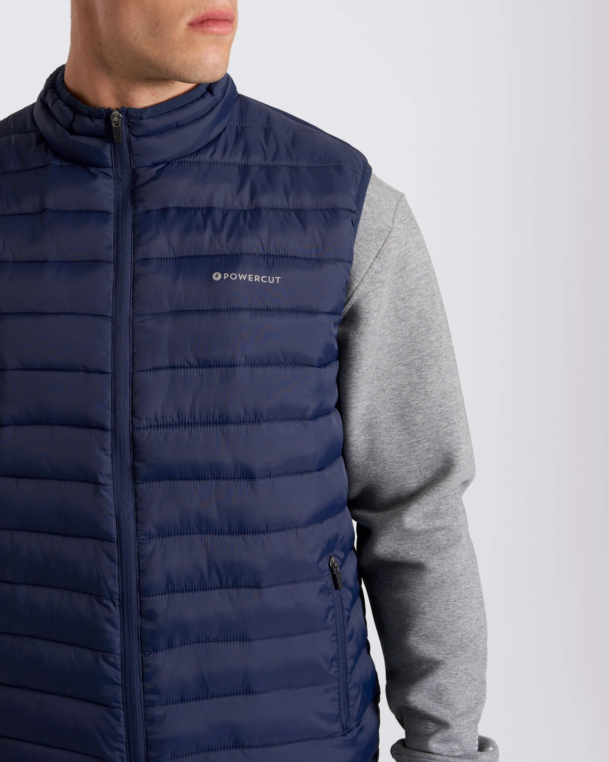 OUTSIDER Men's Lightweight Gilet Navy