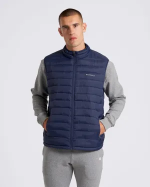 OUTSIDER Men's Lightweight Gilet Navy