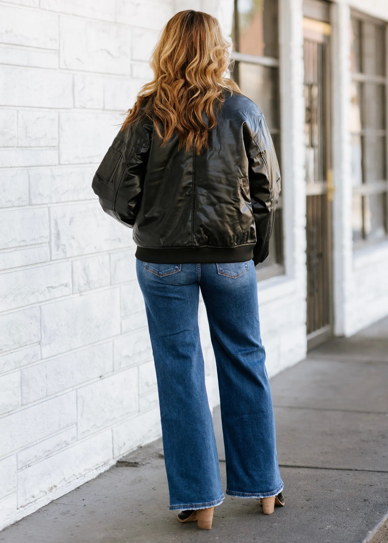 Oversized Bomber Jacket