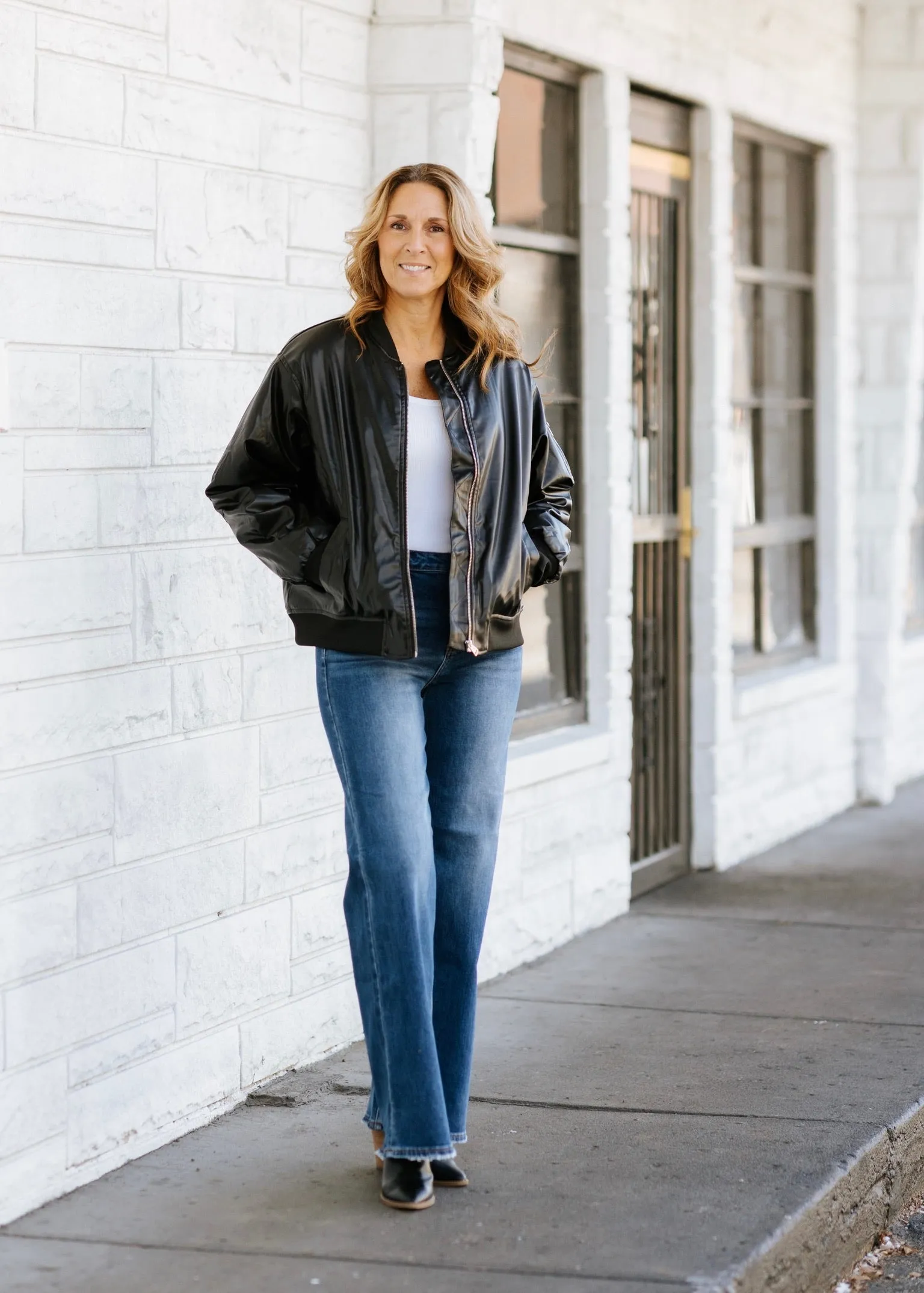 Oversized Bomber Jacket