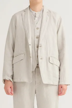 Pas de Calais Linen Twill Tailored Jacket