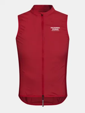 Pas Normal Studios - Stow Away Gilet - Deep Red
