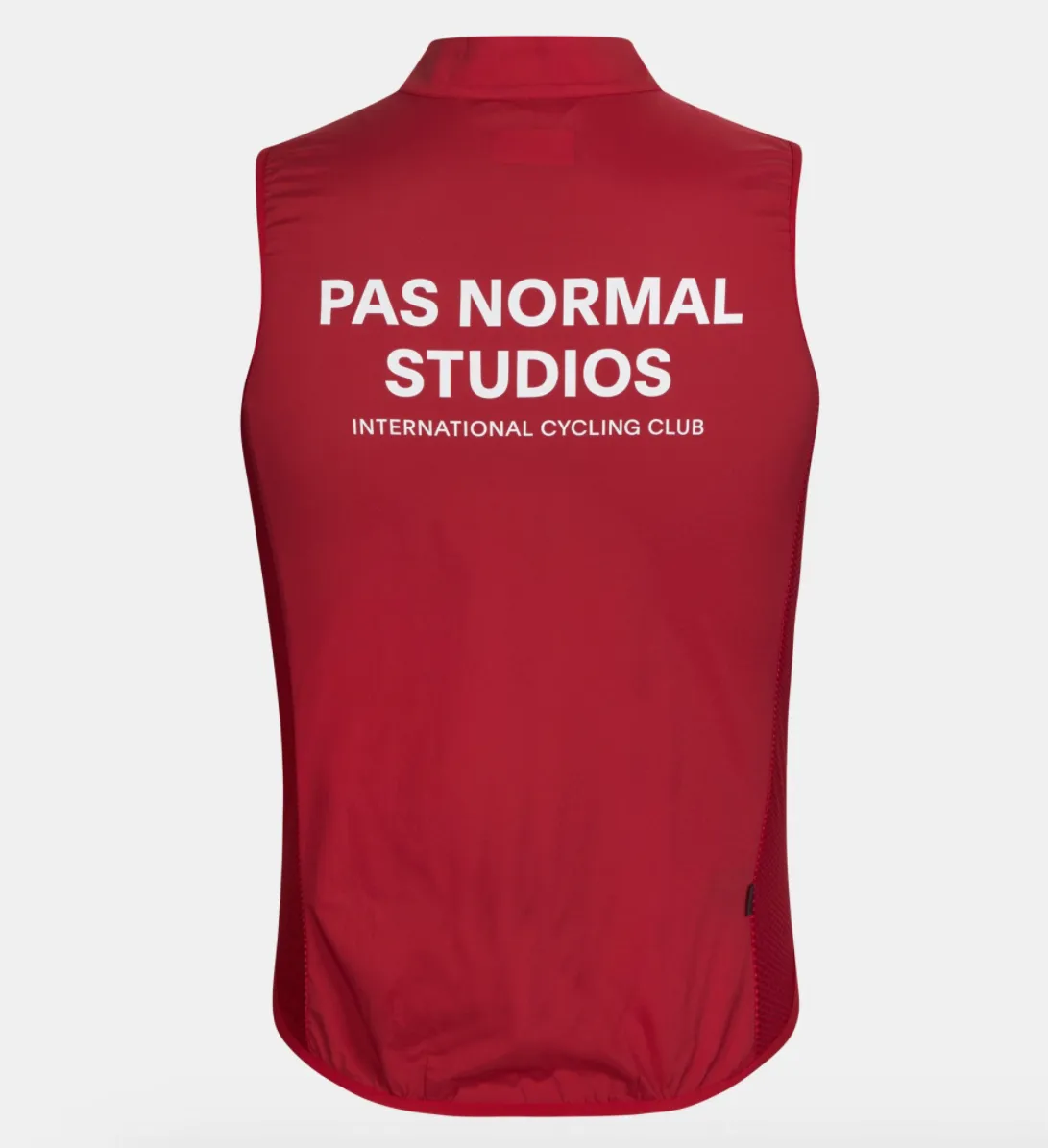 Pas Normal Studios - Stow Away Gilet - Deep Red