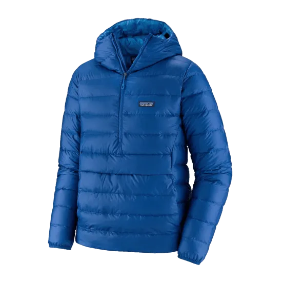 Patagonia Men's Down Sweater Hoody Pullover Superior Blue