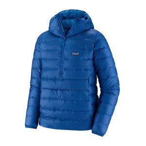 Patagonia Men's Down Sweater Hoody Pullover Superior Blue
