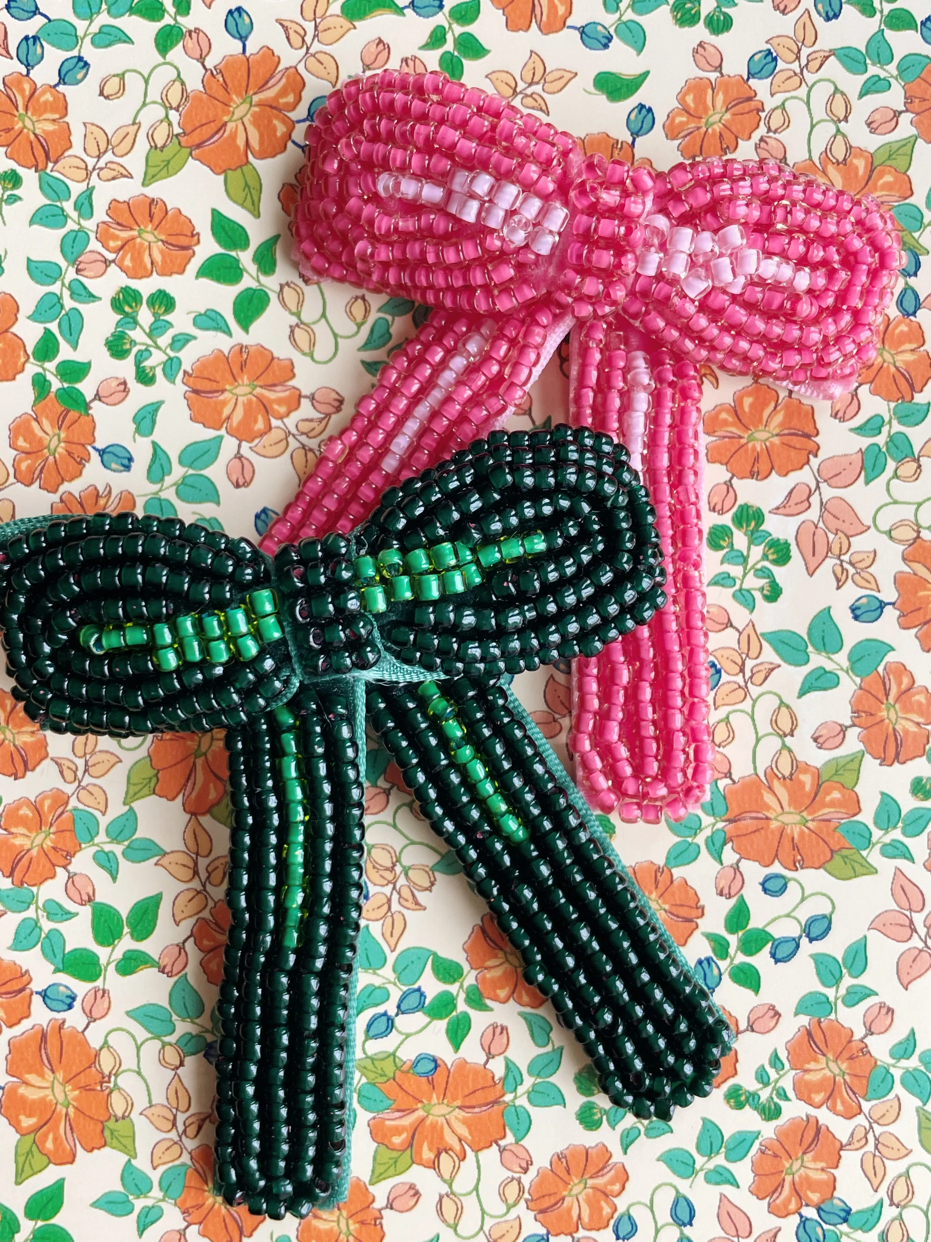 Pearl Bow Hair Clip (Eden)