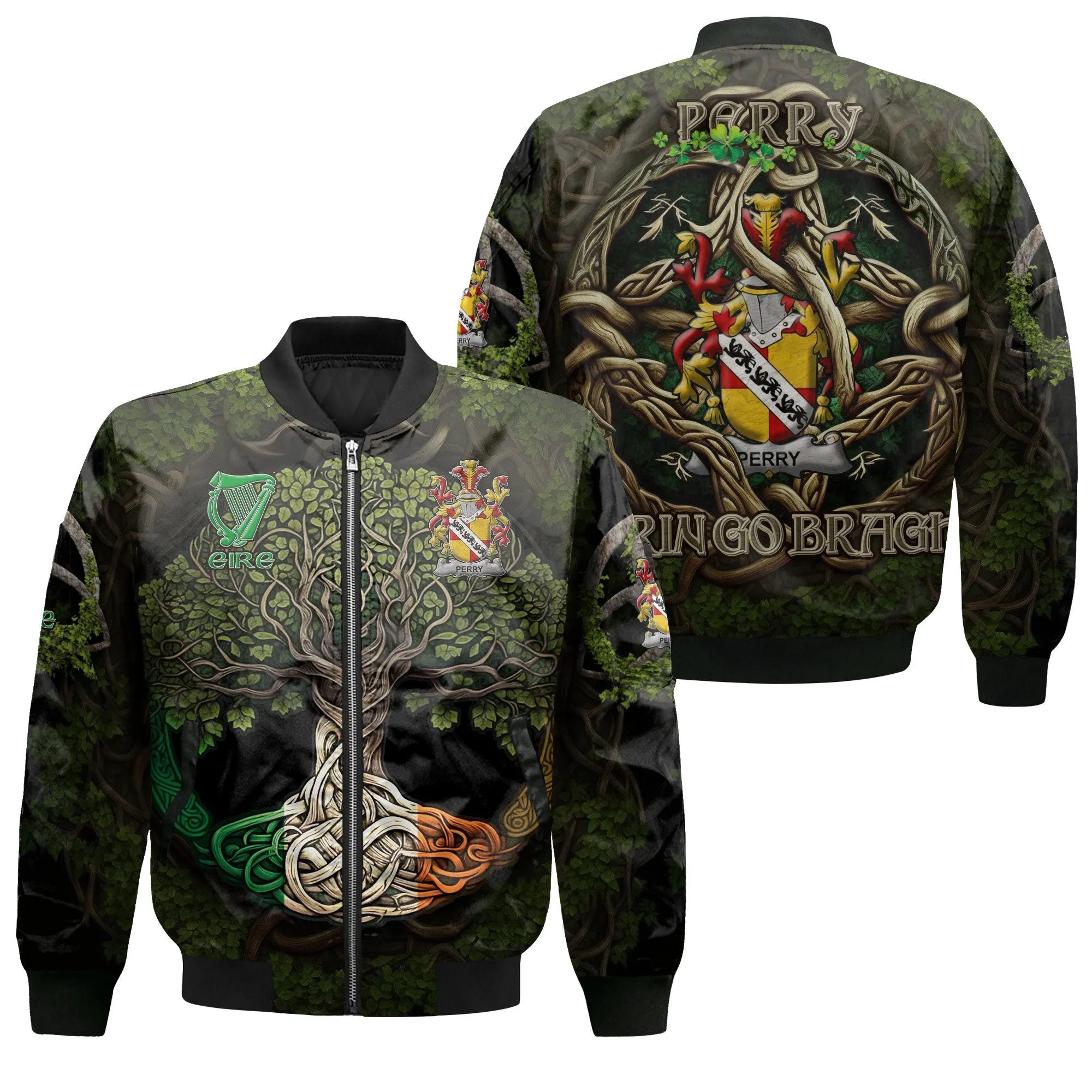 Perry Bomber Jackets Ireland Is My Root Style