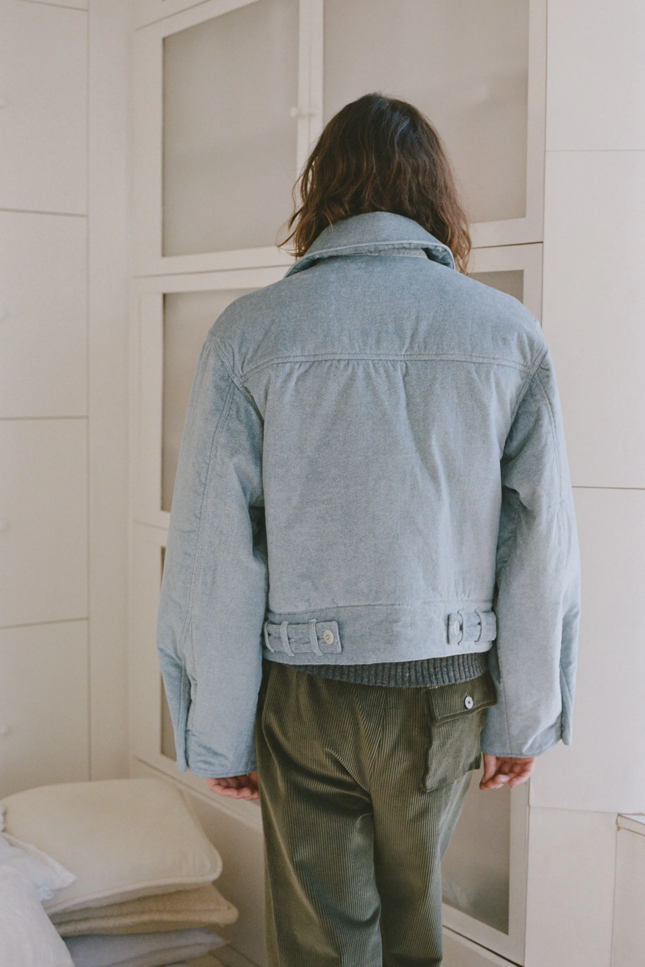 PILOT JACKET, LIGHT BALTICO