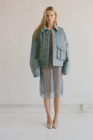 PILOT JACKET, LIGHT BALTICO