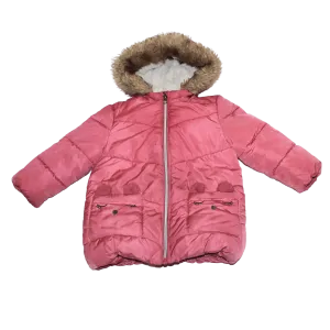 Pink Pocket Coat