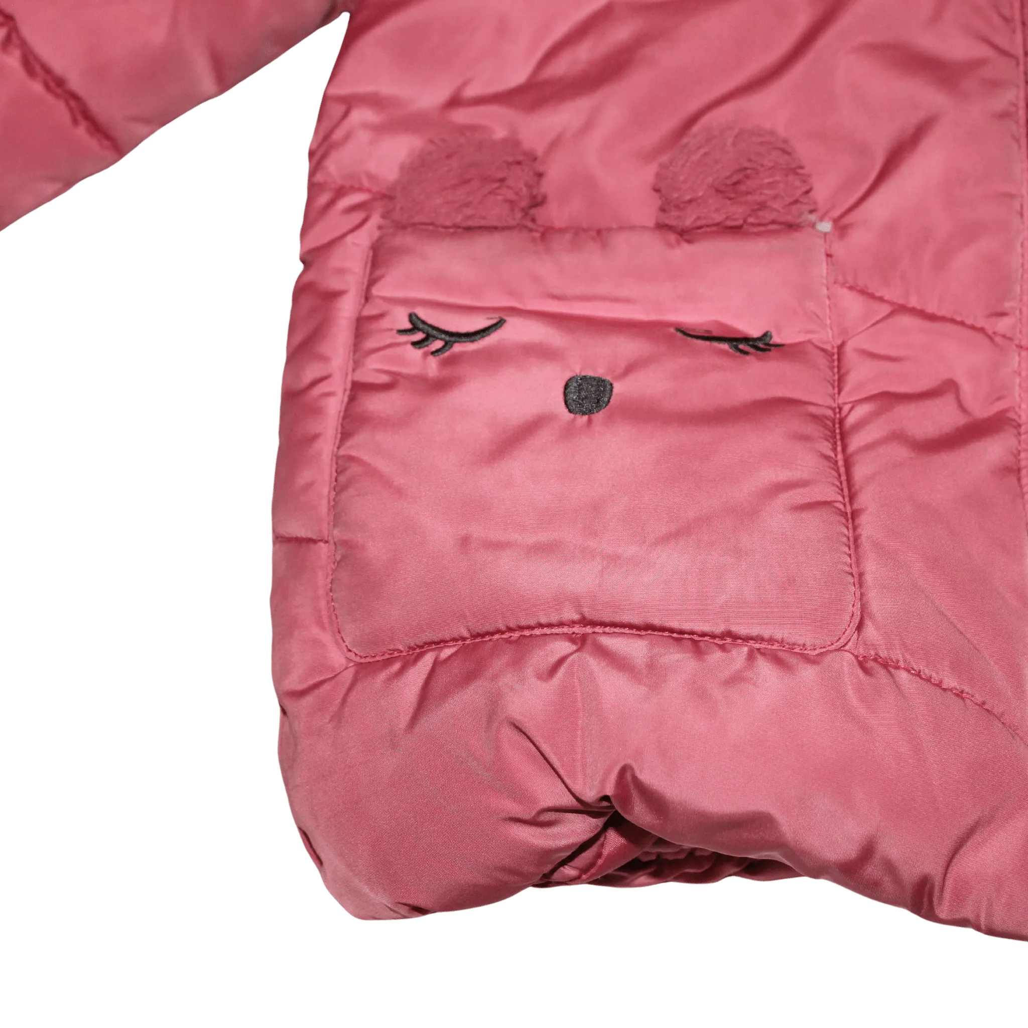 Pink Pocket Coat