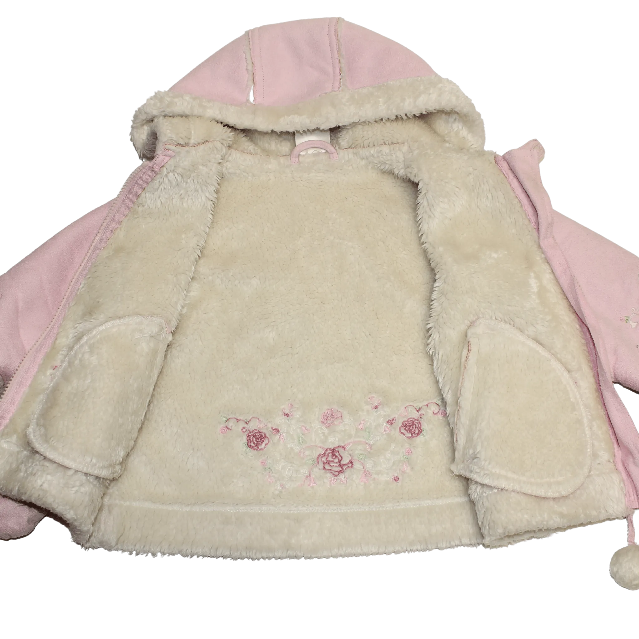 Pink Shearling Jacket