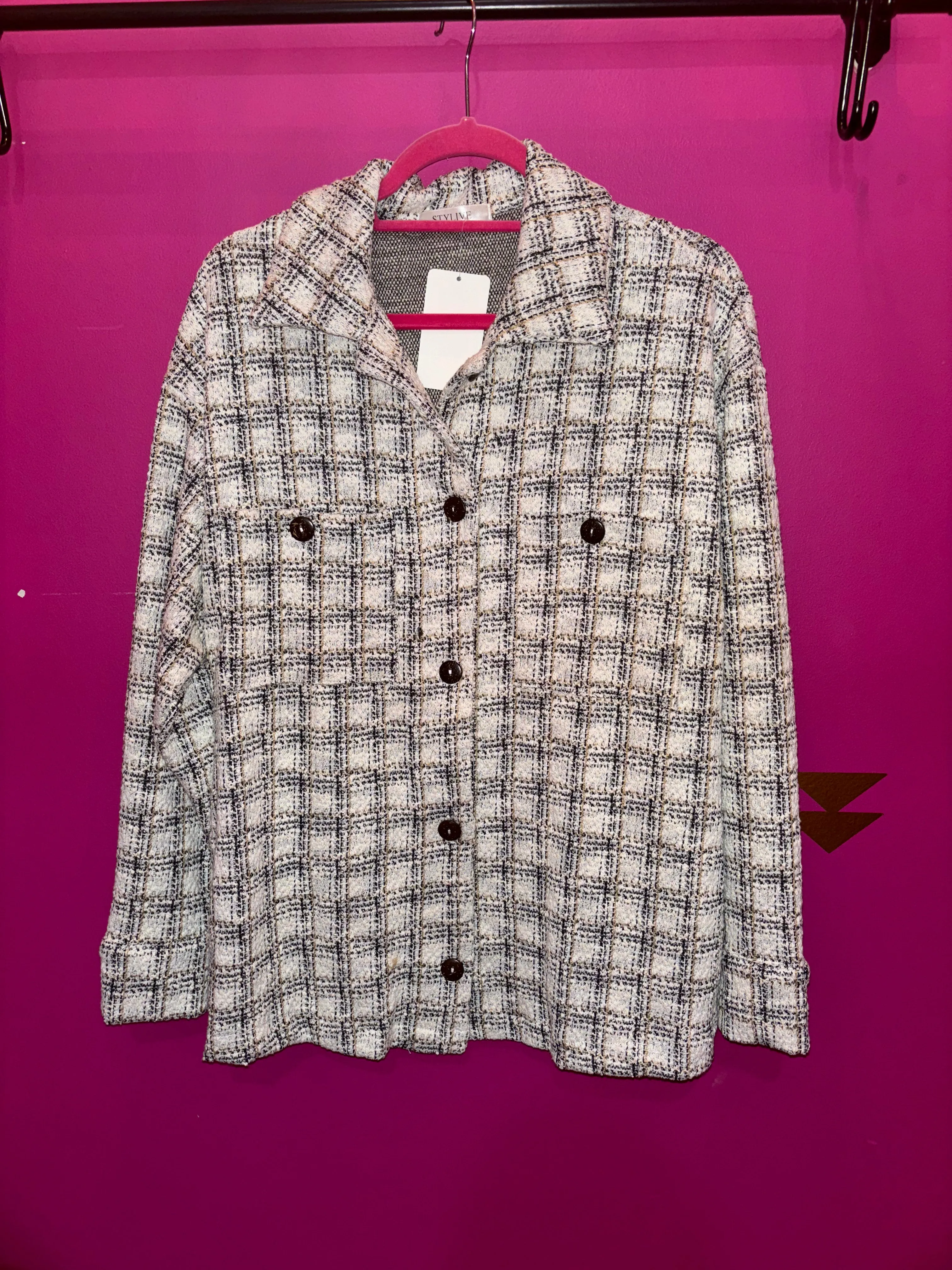 Plaid Lightweight Shacket