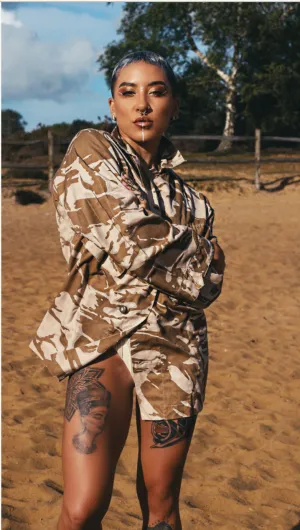 Plain Desert Camo Jacket