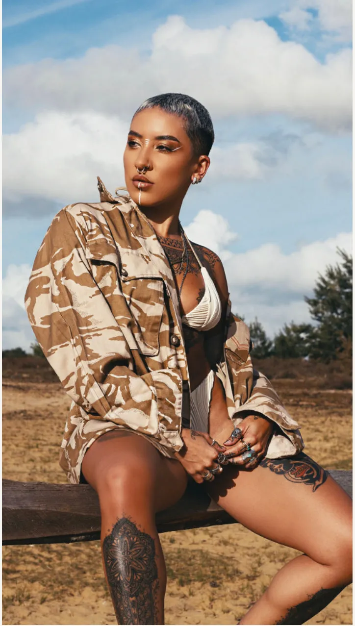 Plain Desert Camo Jacket