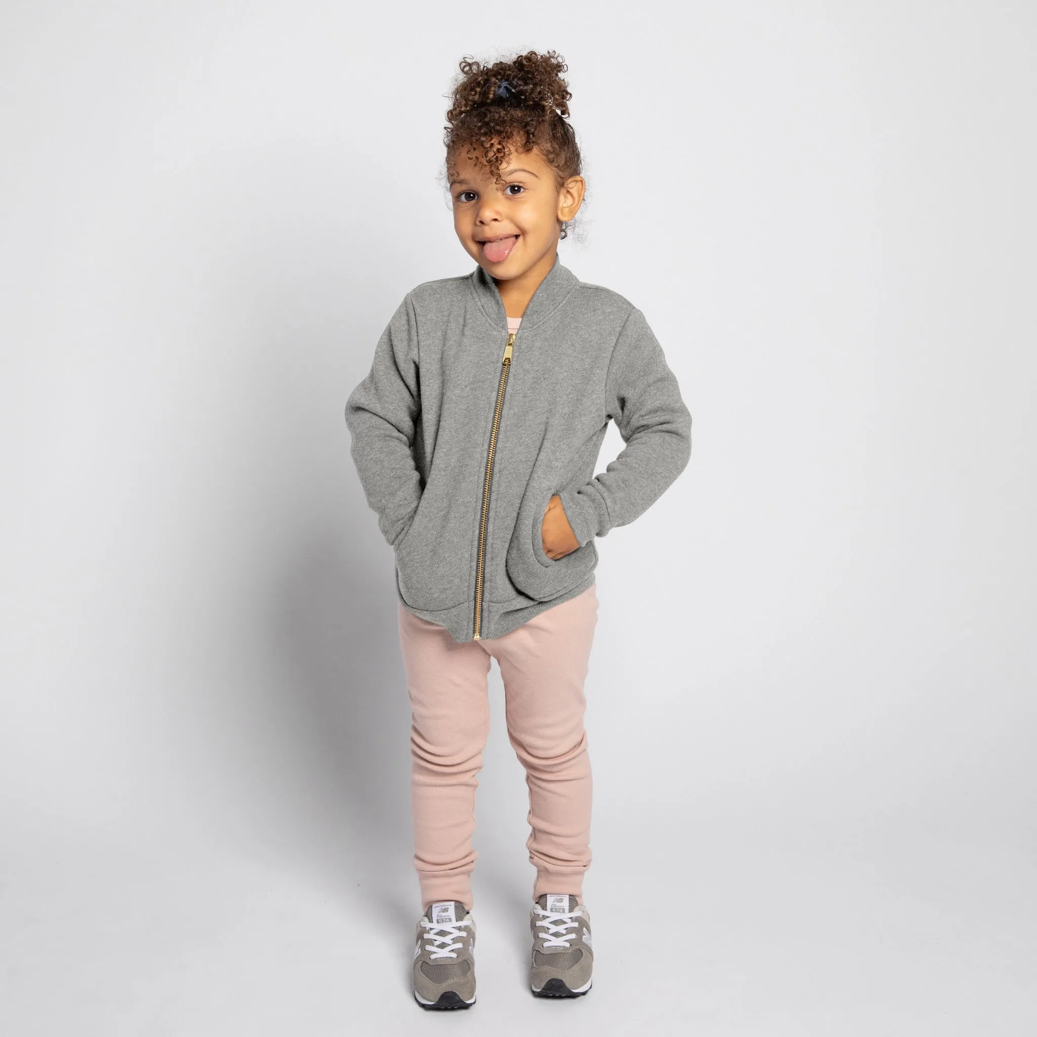 Plush Varsity Bomber