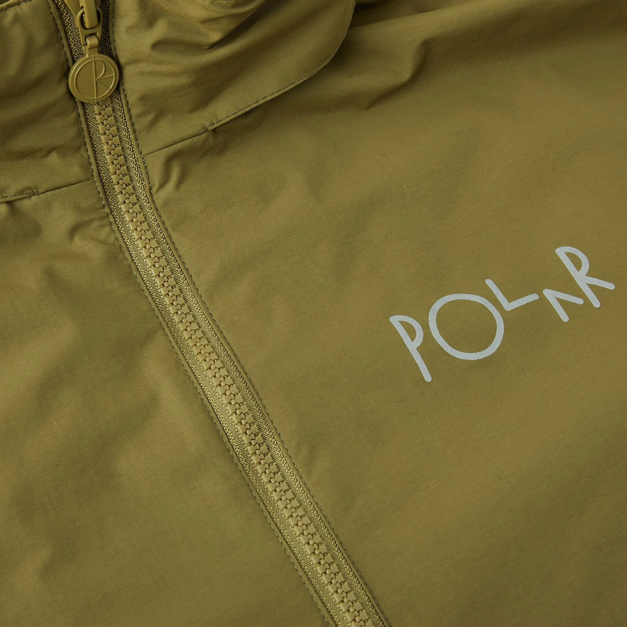 POLAR - Coach Jacket "Green Brown"