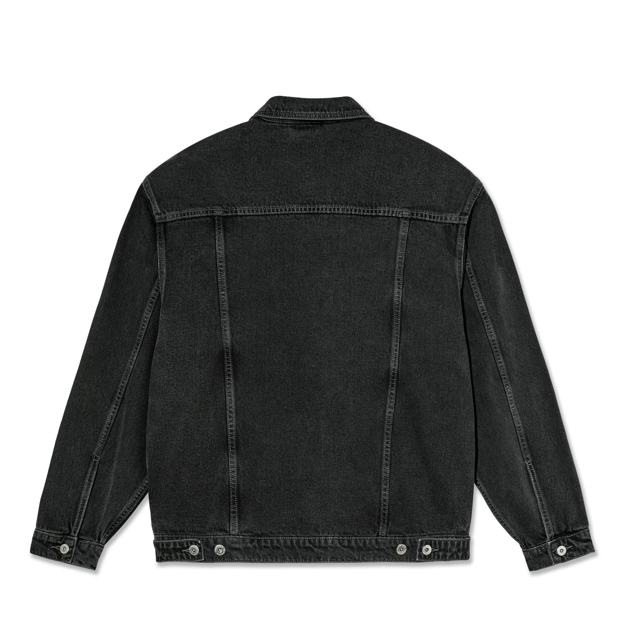 POLAR - Patrik Denim Jacket  "Silver / Black"