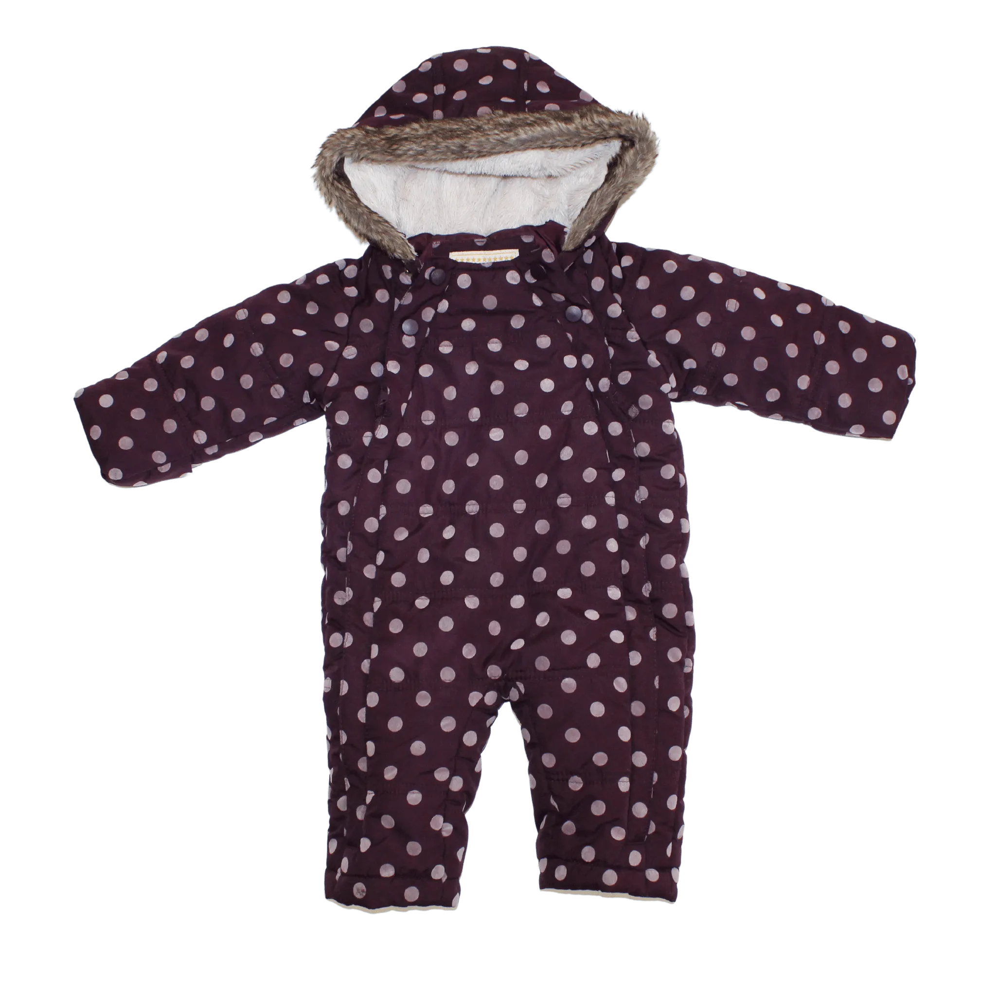 Polka Dot Snowsuit