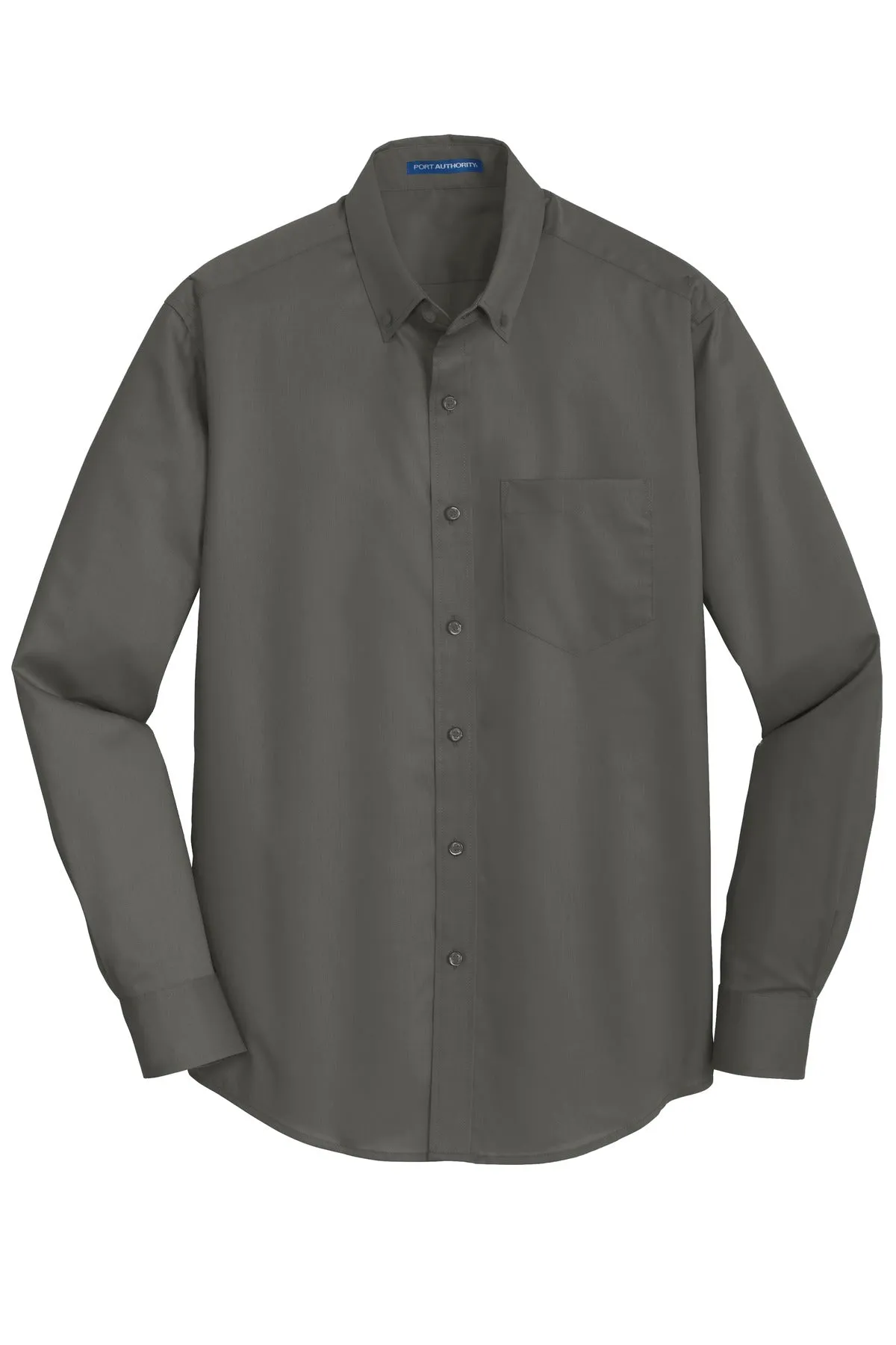 Port Authority SuperPro Twill Shirt. S663 Sterling Grey