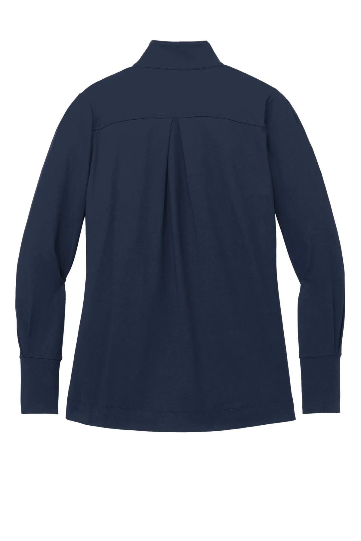 Port Authority Women's Fairway Stretch 1/4-Zip LK829 River Blue Navy