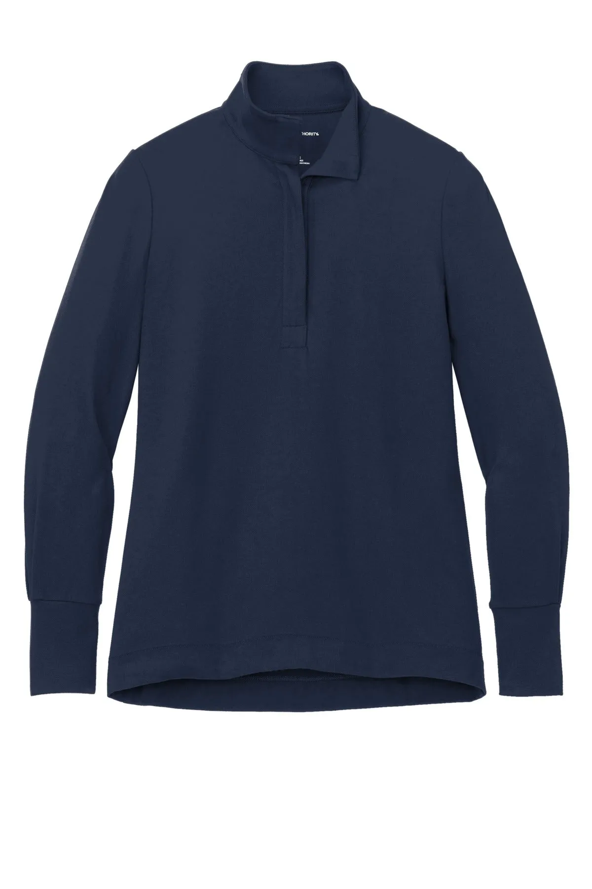 Port Authority Women's Fairway Stretch 1/4-Zip LK829 River Blue Navy