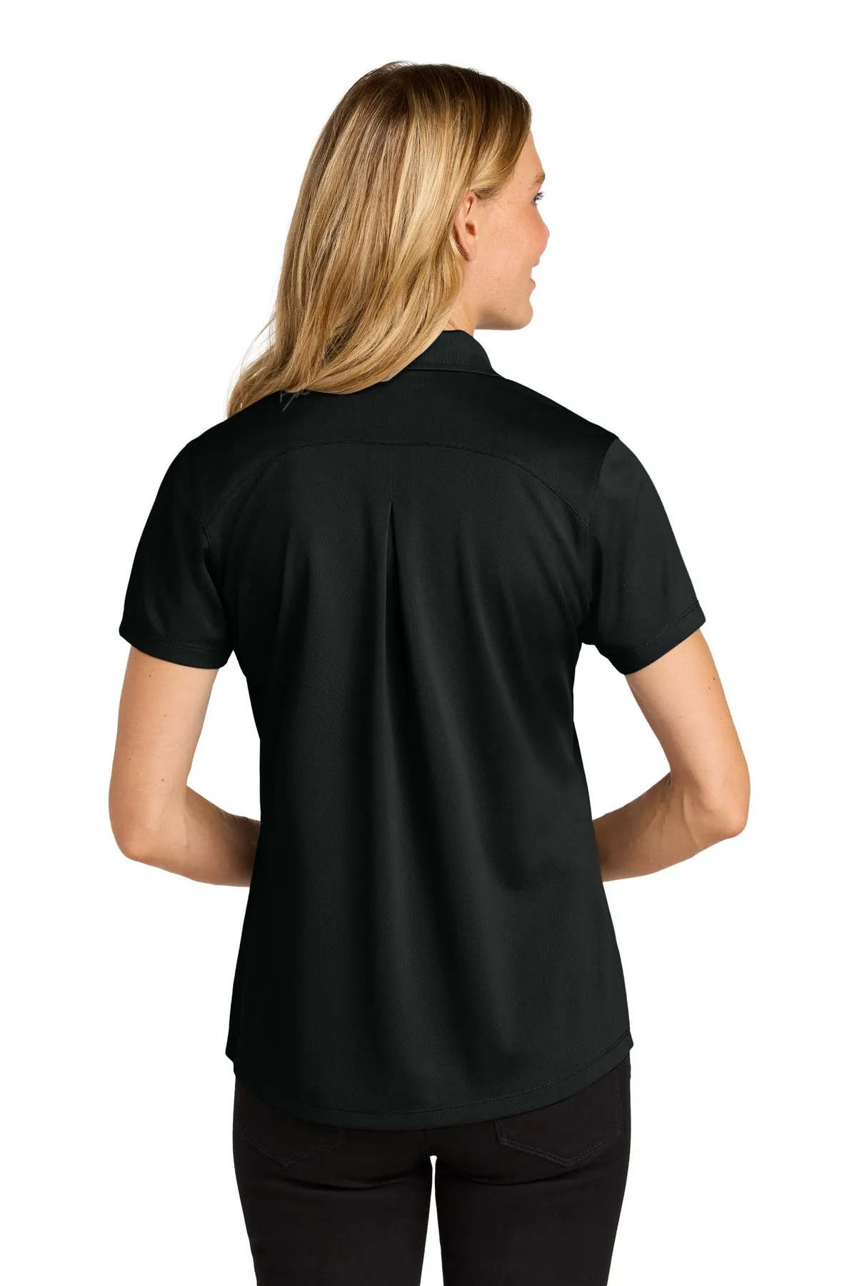 Port Authority Women's Wearever Performance Pique Polo LK240 Deep Black