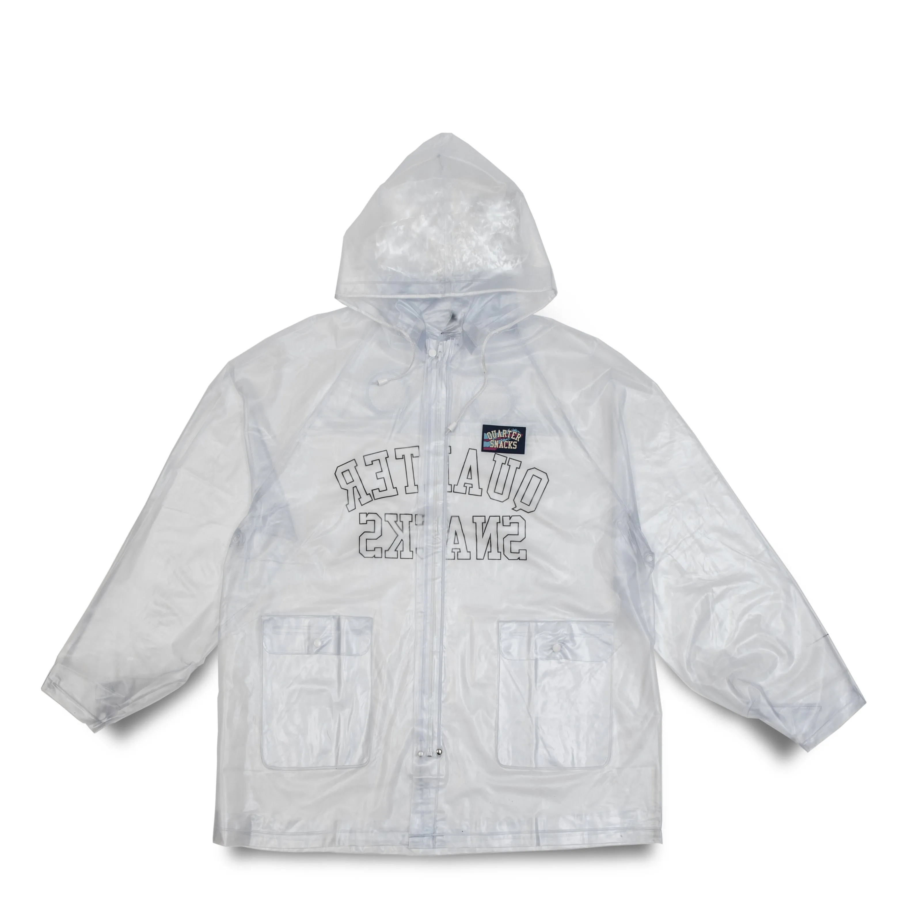 QUARTERSNACKS  - Invisible Raincoat "Clear PVC"