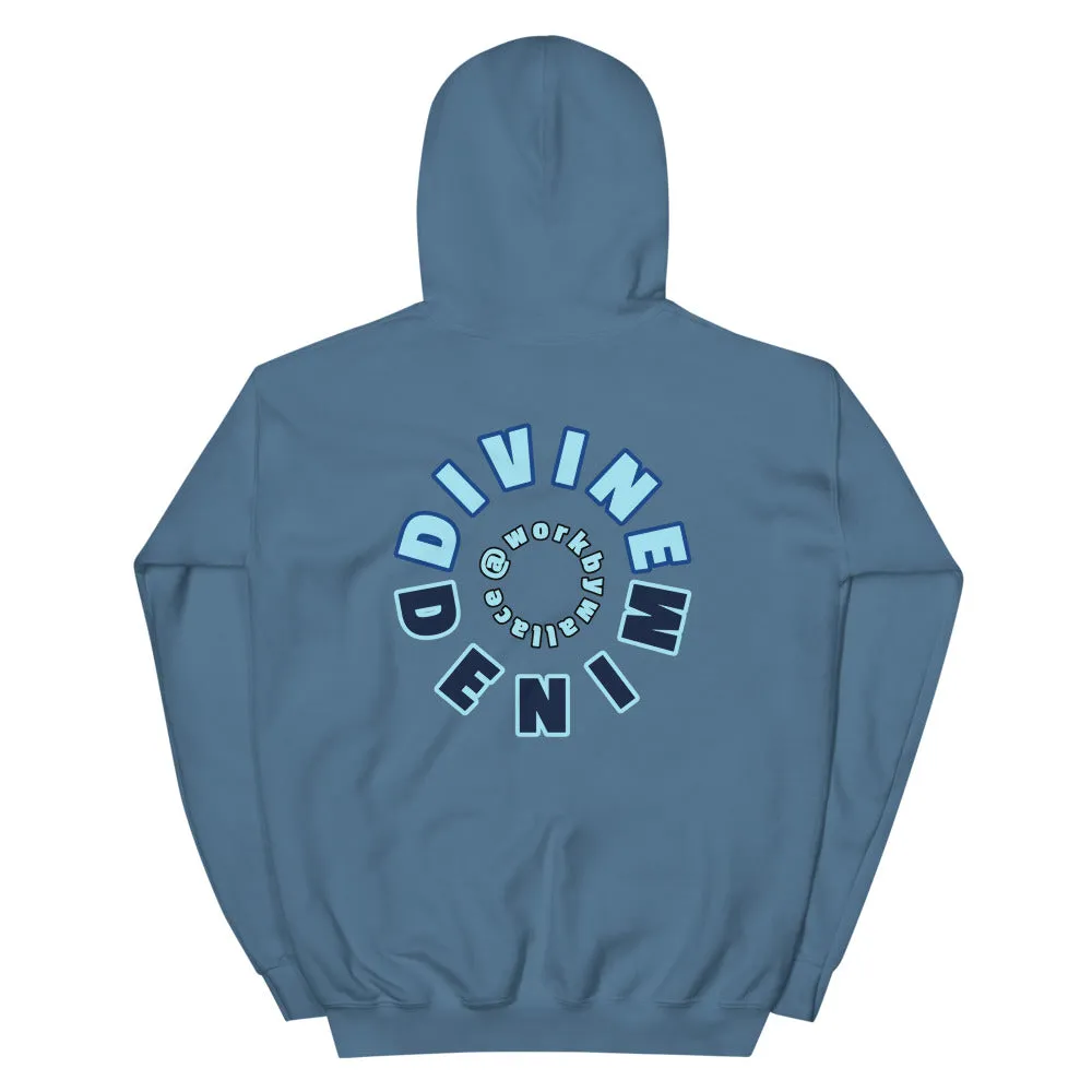 "Divine Denim" hoodie