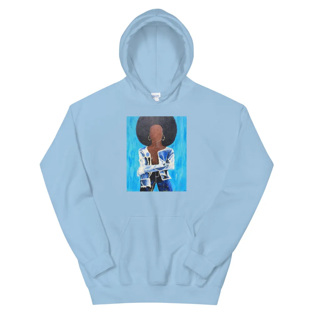 "Divine Denim" hoodie