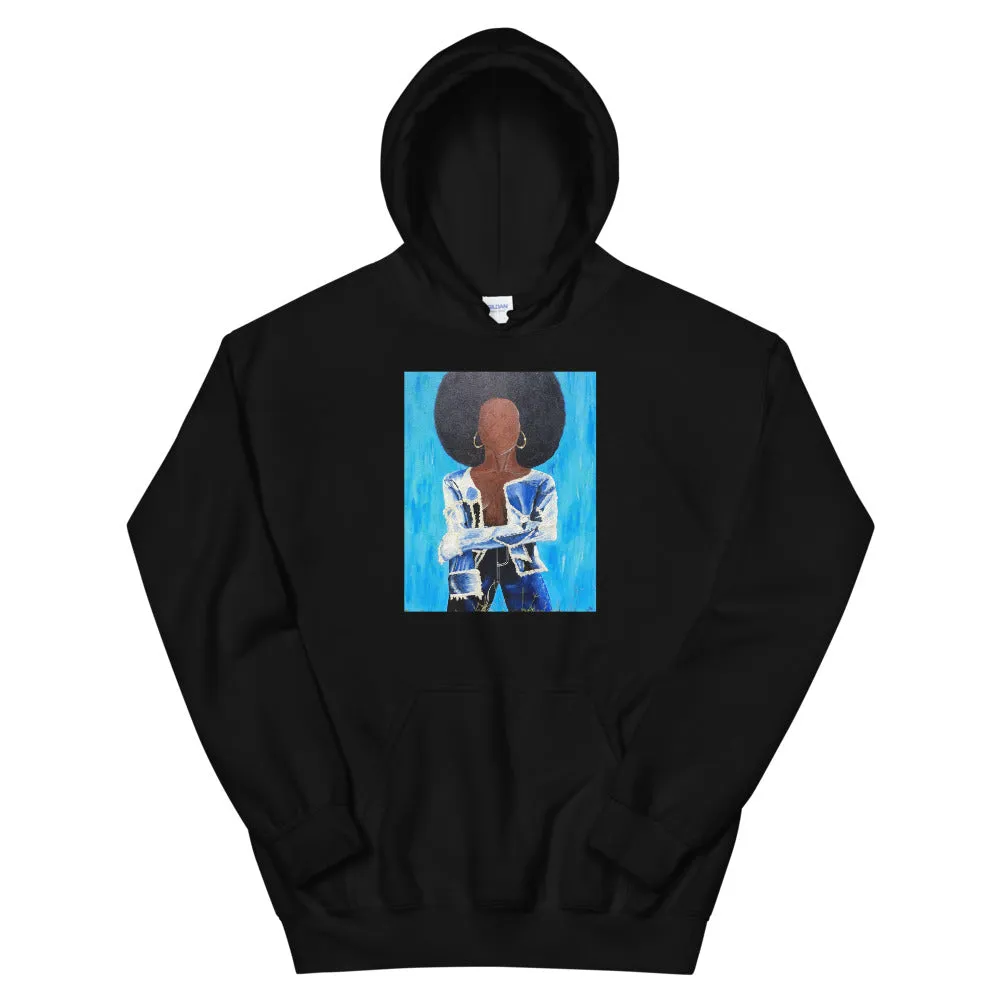 "Divine Denim" hoodie