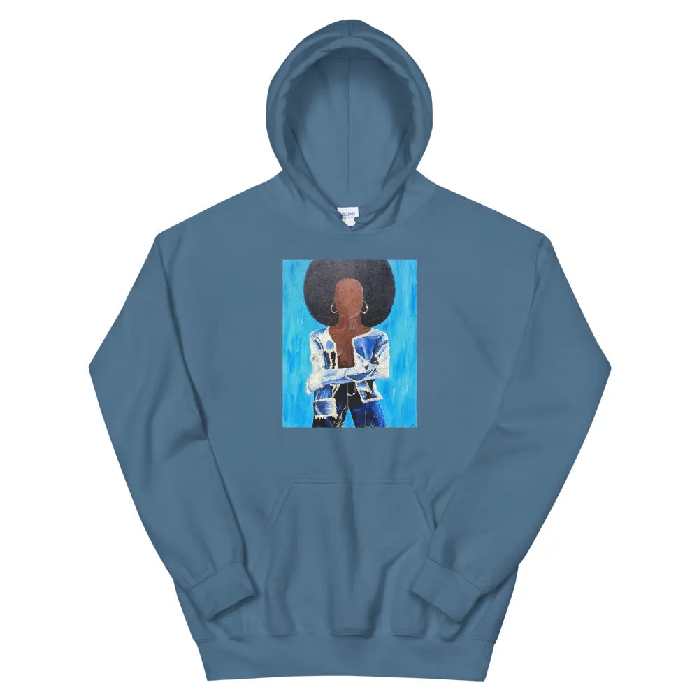 "Divine Denim" hoodie