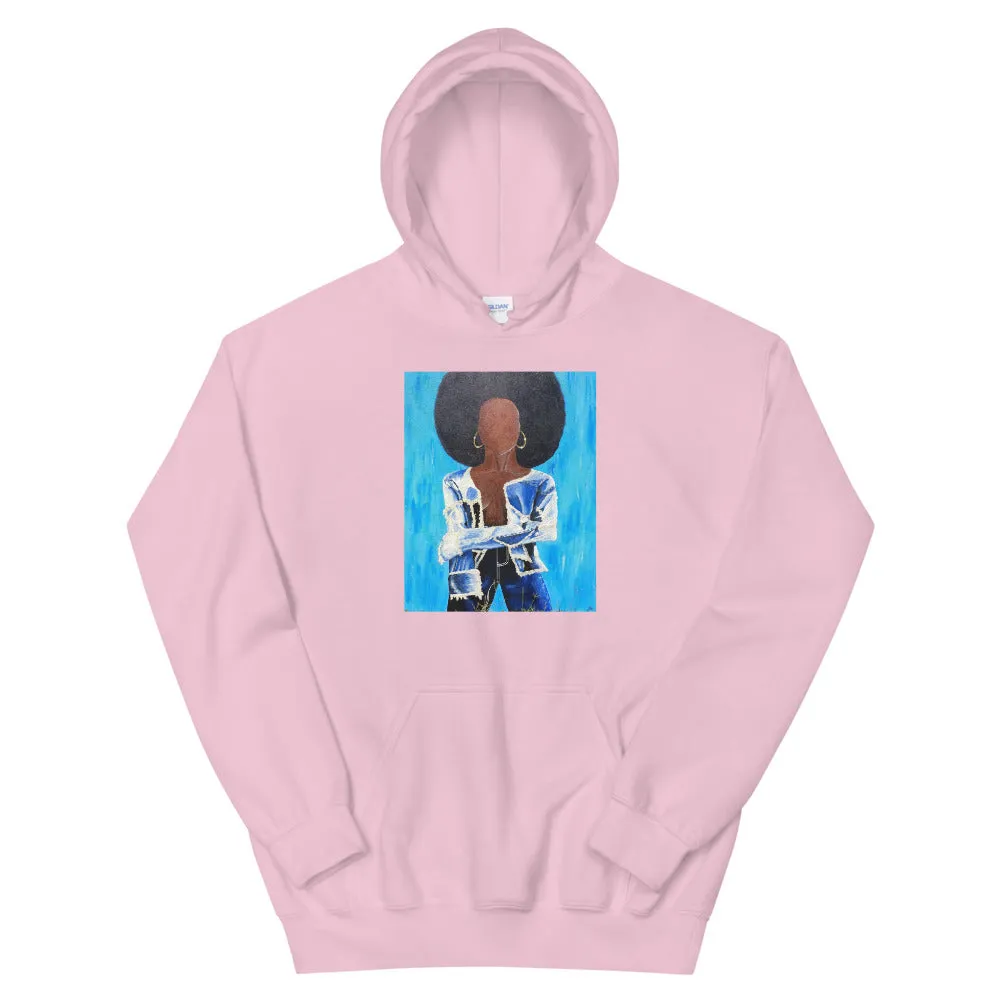 "Divine Denim" hoodie