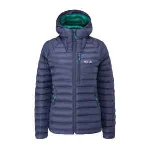 Rab Women's Microlight Alpine Down Jacket (Deep Ink/Atlantis)
