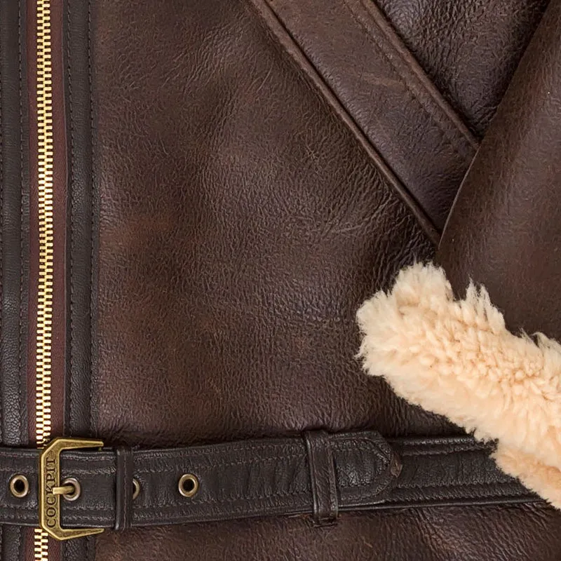 R.A.F Sheepskin Bomber Jacket